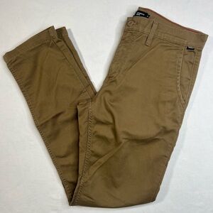 Vans Authentic Chino Slim Pants Dirt Brown